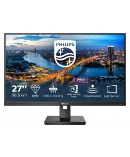 Philips 276B1/00 PC lamekuvar 68,6 cm (27") 2560 x 1440 pikslit Full HD LED Must