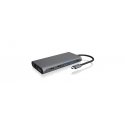 ICY BOX IB-DK4050-CPD Wired USB 3.2 Gen 1 (3.1 Gen 1) Type-C Anthracite ICY BOX IB-DK4050-CPD Wired USB 3.2 Gen 1 (3.1 Gen 1) Type-C Anthracite