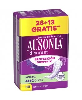 AUSONIA DISCREET įklotai šlapimo nelaikymui, 39 vnt.
