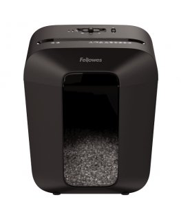 Fellowes Powershred LX41 papīra smalcinātājs Smalcināšana daļiņās Melns