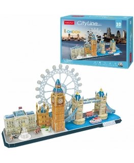 CubicFun MC253h 3D pusle 107 tk Ehitised