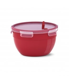 EMSA N10606 Ümmargune Karp 2,6 l Punane, Läbipaistev 1 tk