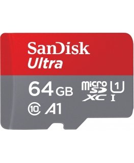 SanDisk Ultra 64 GB MicroSDXC UHS-I Klases 10