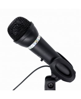 Gembird MIC-D-04 микрофон Черный Настольный микрофон