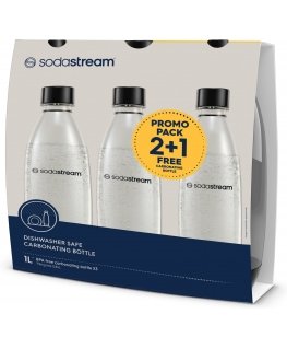 Sodastream Fuse angliesiškas butelis, 3 x 1 l