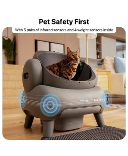 Intelligent Self-Cleaning Cat Litter Box Neakasa M1 Lite