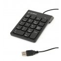 Gembird KPD-U-03 numeric keypad Laptop/PC USB Black