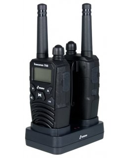 Stabo freecomm 700 рация 8 канала Черный