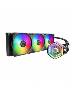 Cooler Master MasterLiquid 360 ATMOS Процессор Liquid cooling kit 12 cm Черный