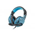 FURY Hellcat Headset Wired Head-band Gaming Black, Blue