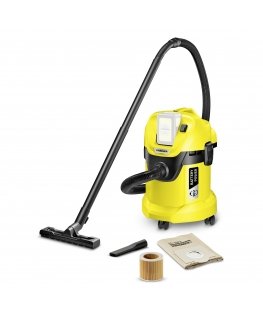 Kärcher 1.629-910.0 dust extractor Black, Yellow 17 L 300 W