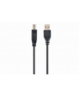 Gembird CCP-USB2-AMBM-10 USB kabelis 3,04 m USB A USB B Juoda