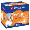 Verbatim 43521 blank DVD 4.7 GB DVD-R 10 pc(s) Verbatim 43521 blank DVD 4.7 GB DVD-R 10 pc(s)