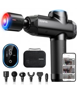 Renpho Power+ Thermacool Massage Gun (black)