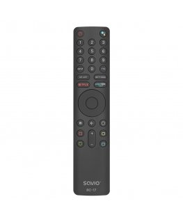 Savio SAVPILOTRC17 XIAOMI kaugjuhtimispult IR/Bluetooth TV Vajutusnupud