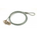 Gembird LK-CL-01 cable lock Silver