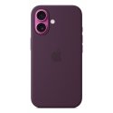 Apple iPhone 16 Silicone Case with MagSafe - Plum