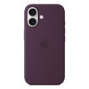 Apple iPhone 16 Silicone Case with MagSafe - Plum