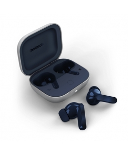 Motorola Moto Buds Ausinės Bevielis Įkišamos į ausį Skambučiai / muzika / sportas / kasdienis Bluetooth Mėlyna