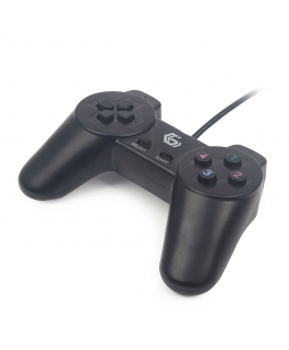 Gembird JPD-UB2-01 mängukontroller Must USB 2.0 Juhtpult PC