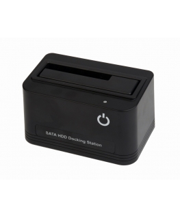 Gembird HD32-U2S-5 HDD/SSD dokkimisjaam USB 2.0 Type-B Must
