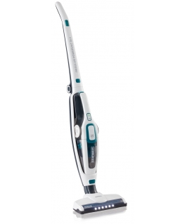 Leifheit PowerVac 2in1 2-in-1 stick vacuum Battery Dry Cyclonic Bagless Black, Blue, White