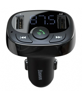 Baseus SUP0004410 FM-saatja 87,5 - 108 MHz Bluetooth/USB Must