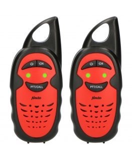 Alecto FR-05RD two-way radio 3 channels 446 MHz Black, Red