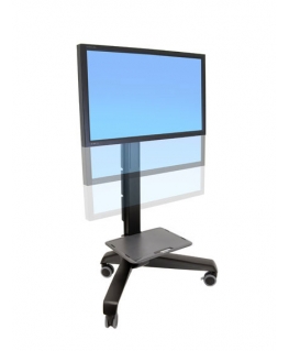 Ergotron Neo-Flex Mobile MediaCenter UHD Black Flat panel Multimedia cart