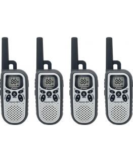 Stabo freecomm 400 II two-way radio 16 channels Black, Grey