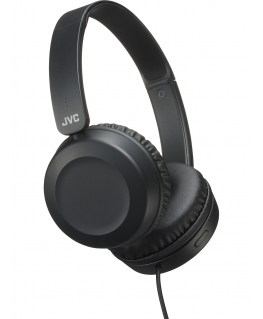 JVC Powerful Sound Wired On Ear Black