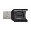 Kingston Technology MobileLite Plus kortelių skaitytuvas USB 3.2 Gen 1 (3.1 Gen 1) Type-A Juoda Kingston Technology MobileLite Plus kortelių skaitytuvas USB 3.2 Gen 1 (3.1 Gen 1) Type-A Juoda