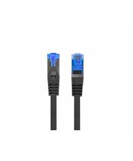 Lanberg PCF6A-10CC-0500-BK tinklo kabelis Juoda 5 m Cat6a S/FTP (S-STP)