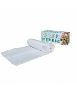 Kompostitavad toidusügavkülmiku kotid BioBag 6L (20 tk rullis) 1