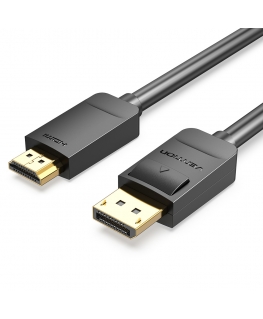 Vention HADBG videokaabliadapter 1,5 m DisplayPort HDMI Must