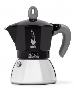Bialetti Moka Induction Mokkapannu 0,9 L musta
