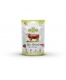 OLLO õhukuivatatud veiseliha ribad - koeramaius - 80g