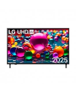 LG 43UA74006LB -televisio, musta