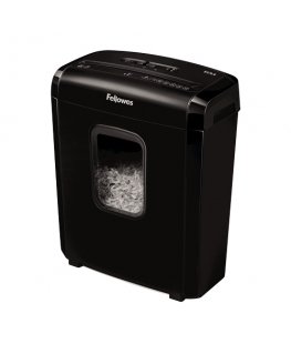 Fellowes Powershred 6M paberihunt Micro-cut tüüpi purustaja Must