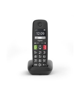 Gigaset E290 Analoginen/DECT-puhelin Soittajan tunnistus musta