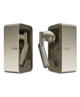 Timekettle W4 AI išmanios ausinės su vertimo funkcija, pilkos spalvos