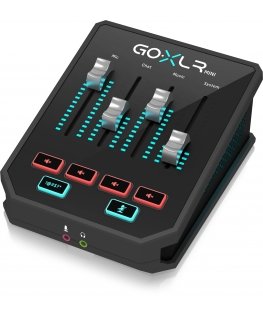 TC-Helicon GO XLR Mini 10 - 20000 Hz Melns