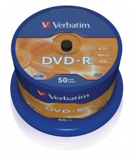 Verbatim DVD-R Matt Silver 4,7 GB 50 шт