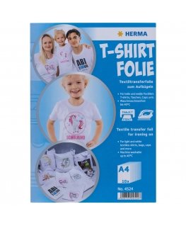 HERMA 4524 kleebis riidele Termosiirde printimismeetod