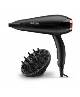 BaByliss Turbo Shine 2200 matu žāvētājs 2200 W Melns