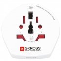 Skross 1500211-E power plug adapter Type F Universal White Skross 1500211-E power plug adapter Type F Universal White