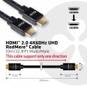 CLUB3D HDMI 2.0 4K60Hz RedMere cable 10m/32.8ft
