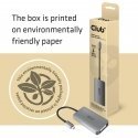 CLUB3D CAC-1510-A videokaapeli-adapteri 0,25 m USB Type-C DVI Harmaa