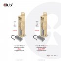 CLUB3D CAC-1510-A videokaapeli-adapteri 0,25 m USB Type-C DVI Harmaa