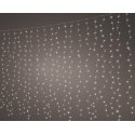 Lumineo Micro LED curtain light set for outdoor use, 90 x 100 cm